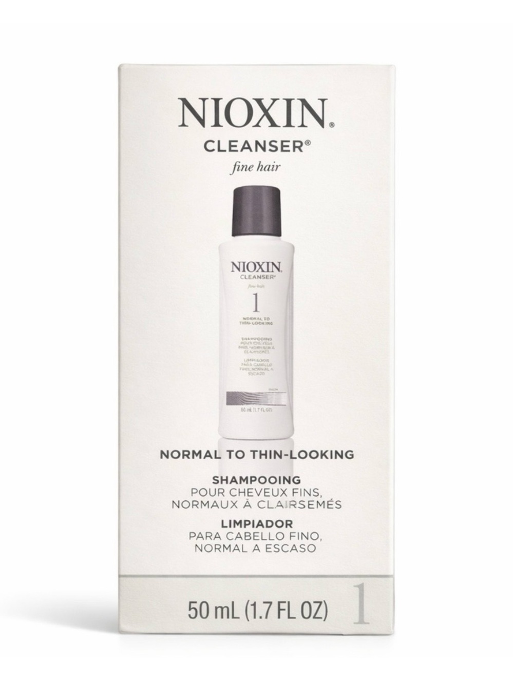 Nioxin Cleanser 1 Shampoo for Normal to Thin-Looking Hair